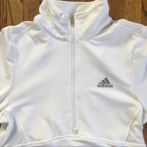 XS Adidas Zip Up Running Shirt